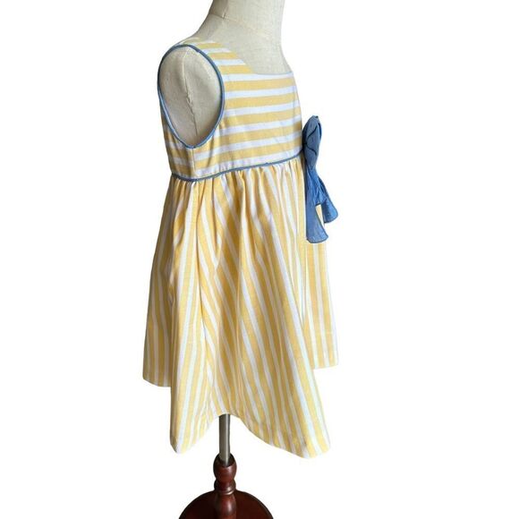 CARMEN VAZQUEZ | Yellow | STRIPED DRESS - Picture 6 of 12